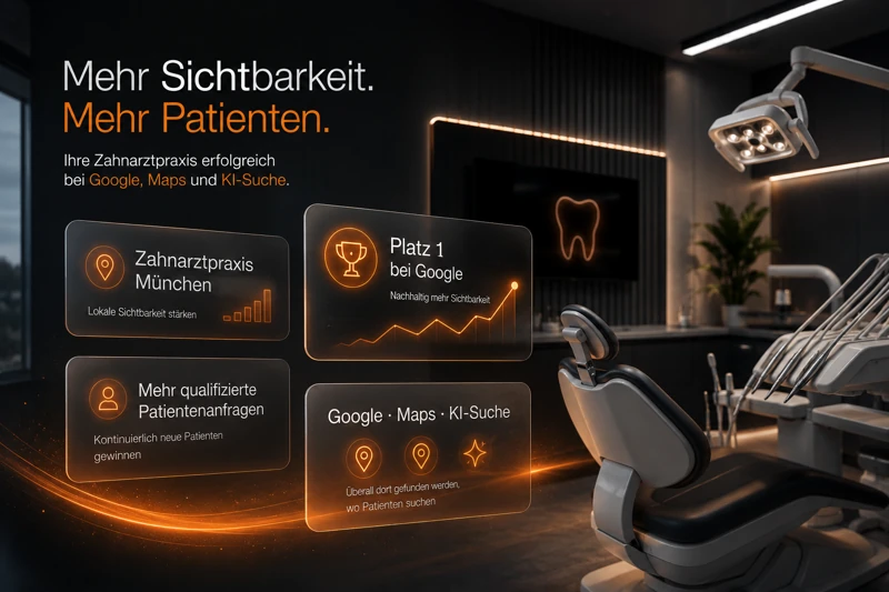 SEO für Zahnärzte – Sichtbarkeit bei Google, Maps und KI